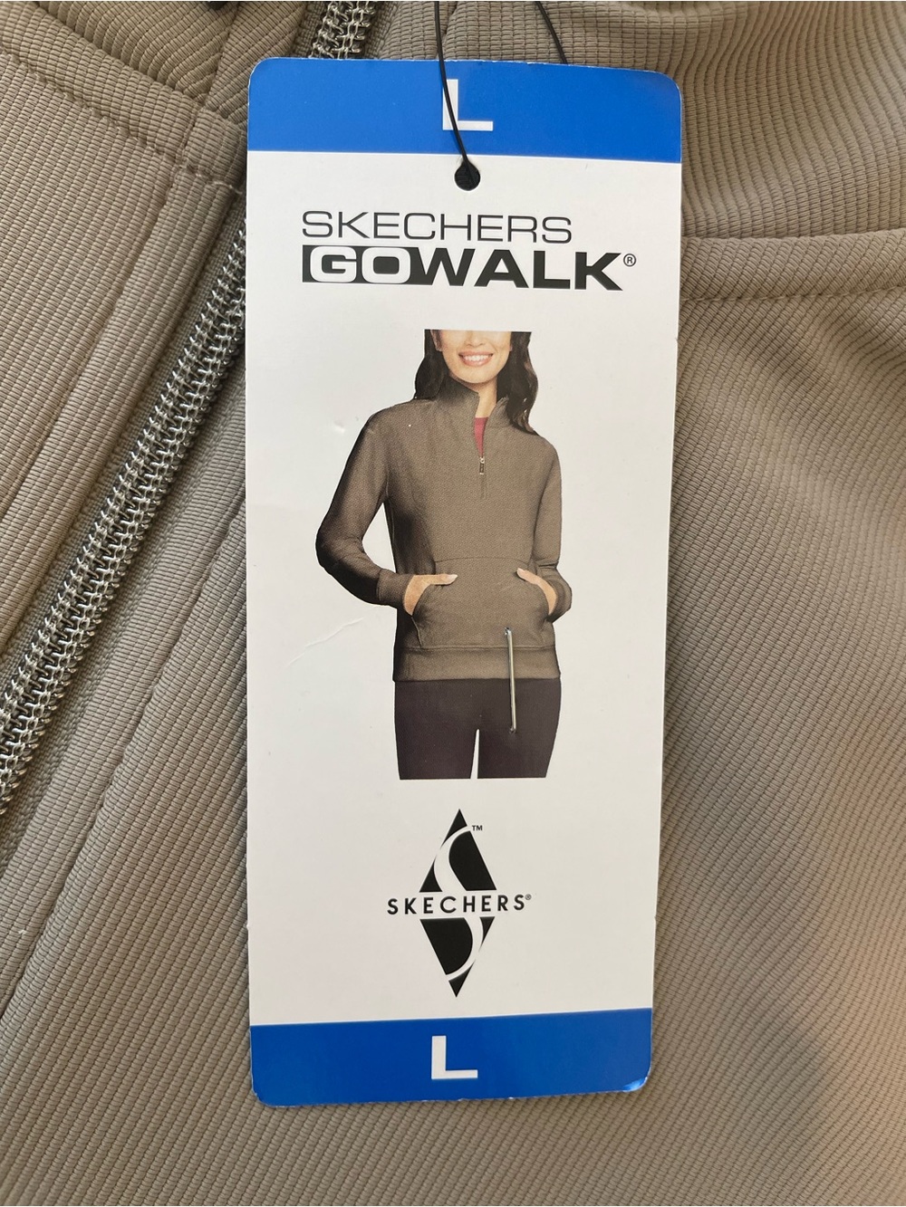 Skechers GoWalk Women's Tan Utility Zip Jacket